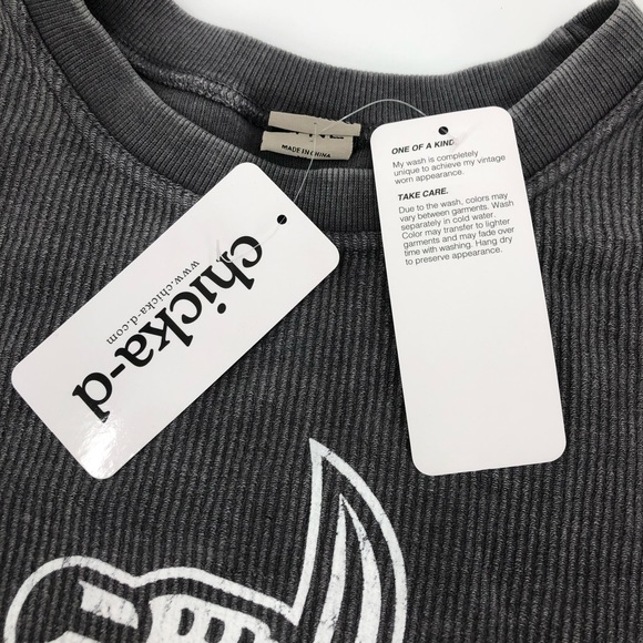 NEW! University of North Carolina at Charlotte 49ers Corded Crew Sweatshirt - Picture 5 of 5